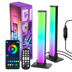 Smart Light Bar, LED TV Backlight Lamp with DIY Music Sync Modes Smart APP Control with Multiple Scene Modes Color Light Bar for Gaming, Movies,