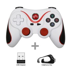 T3 X3 Wireless Joystick Gamepad PC Game Controller Support Bluetooth BT3.0 Joystick For Mobile Phone Tablet TV Box Holder (Ships From: China, Color: 3)