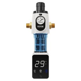 VEVOR Spin Down Filter, 40 Micron Whole House Sediment Filter for Well Water, 3/4" MNPT, 4 T/H High Flow Rate (Default: Default)